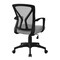 Monarch Specialties Office Chair, Adjustable Height, Swivel, Ergonomic, Armrests, Computer Desk, Work, Metal, Grey I 7340 - alternate 6